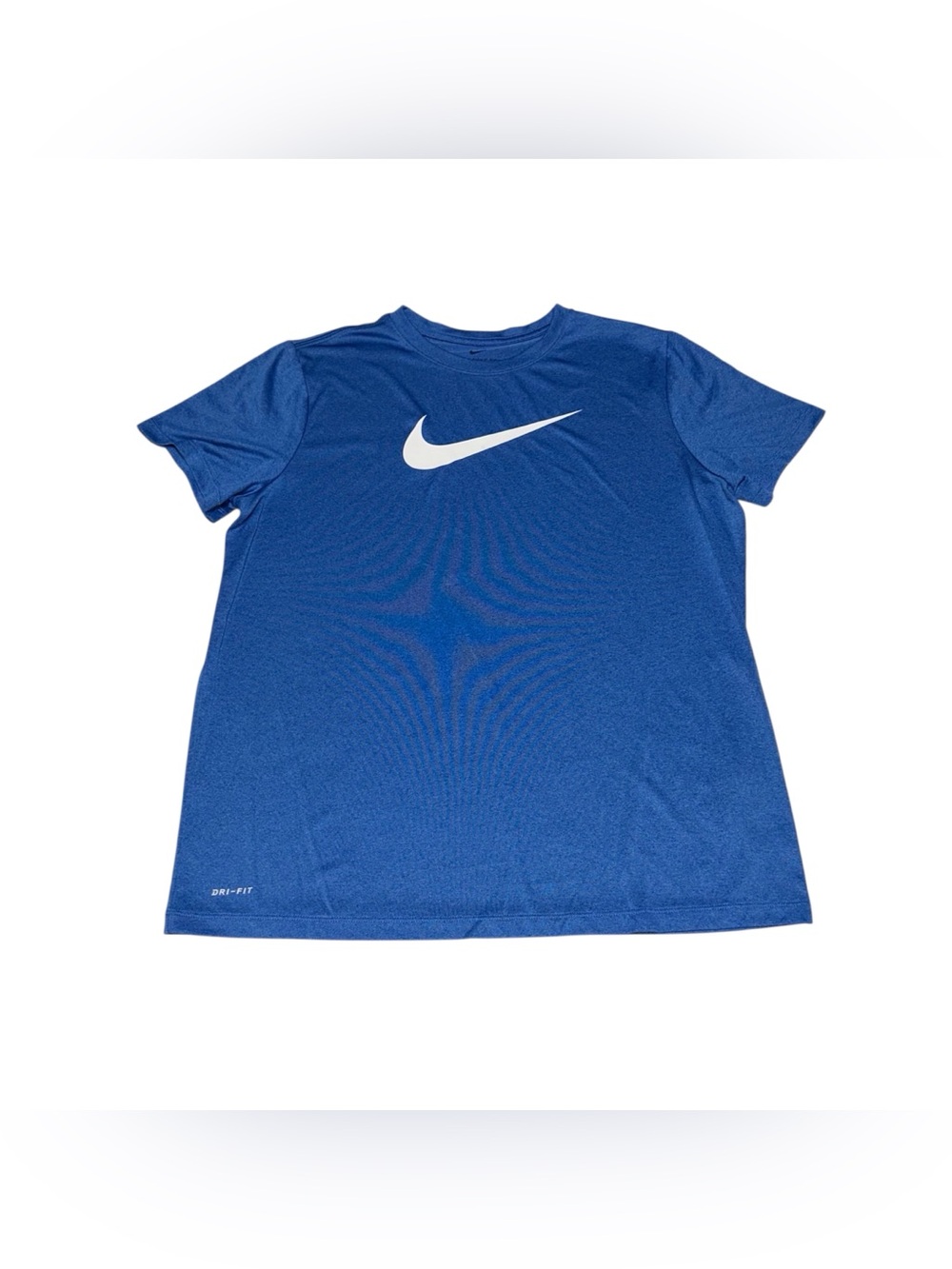 Nike The Nike Tee T-Shirt Dri Fit Short Sleeve Blue Boy’s Youth Size XL Swoosh